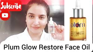 Plum Glow Restore Face Oil 💜