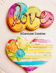 This video, shows you how to paint flowers in watercolour. 77 Watercolor Painting On Cookies Ideas Sugar Cookies Decorated Cookie Decorating Watercolor Cookies