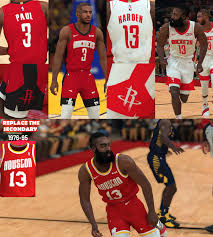 All the best houston rockets gear and collectibles are at the official online store of the rockets. Nba 2k19 Houston Rockets 19 20 Uniforms By Aston2k Shuajota Your Site For Nba 2k Mods