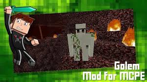But now they have gone and entered the game of minecraft pocket edition as well, at least if you install the mod. Golem Mod For Mcpe For Android Apk Download