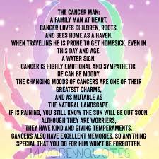 05 cancers are commonly considered. Cancer Man Horoscope Quotes Quotesgram