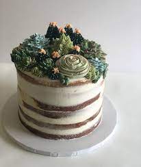 Freeport Bakery Weddings On Instagram It May Look Prickly But This Decoration Was Crafted With The Fluffy Freeport Buttercre In 2021 Butter Cream Bakery Desserts