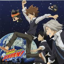 reborn tsunayoshi sawada hayato gokudera takeshi yamamoto y lambo 沢田綱吉 アニメ リボーン