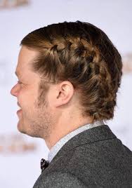 Times have changed which is why nowadays we can so many men with french braids. Elden Henson Blonde Hair Side Braids Asap Rocky Braids Grey Blazer French Braids Men Box Braids Men Braids For Boys