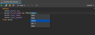 Smart Editor With Sql Code Formatting Features Datagrip