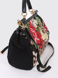 Check spelling or type a new query. Dolce Gabbana Miss Sicily Knitted Tote Luxury Bags