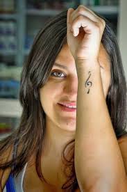 Unique Tattoo Unusual Tattoo Stylish Tattoo Small Tattoo Cute Tattoo Inspirational Tattoo Meaning Small Music Tattoos Simple Girl Tattoos Unusual Tattoo