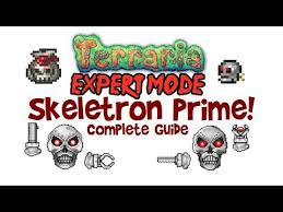 ▸▸ bit.ly/2ksj9ld here is a quick and easy guide on how to kill skeletron prime in expert mode solo. Steam Community Video Terraria Skeletron Prime Guide Expert Mode Normal Too Drops Arena All Classes Platforms