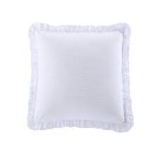Pillow memory foam zum kleinen preis hier bestellen. Better Homes And Gardens Eyelet Ruffle Euro Sham White Walmart Com Walmart Com