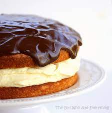 Boston Cream Pie The Girl Who Ate Everything Recipe Boston Cream Pie Easy Cream Pie Desserts