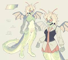 mantis x dragon adopt by zin0 -- Fur Affinity [dot] net