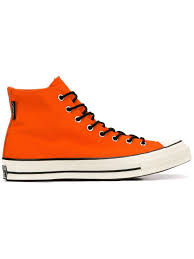 Black And Orange Converse High Tops Converse All Star 70 Goretex Sneakers Orange Modesens Converse Converse All Star Orange Converse