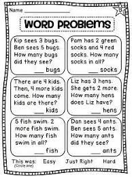 First Grade Math Unit 3 Addition To 10 Addition Words 1st Grade Math Worksheets Addition Word Problems