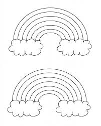 If you want rainbow picture for coloring yourself then you need to. Free Printable Rainbow Templates Large Medium Small Patterns Preschool Coloring Pages Frog Coloring Pages Unicorn Coloring Pages