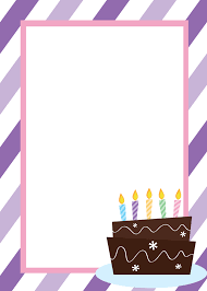 Blank invitation template creative images. Free Printable Birthday Invitation Templates