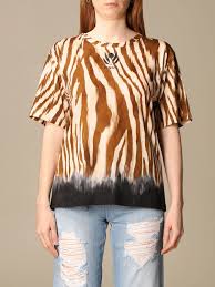 Il en va de même pour son style. Pinko T Shirt Femme T Shirt Pinko Femme Marron T Shirt Pinko 1n132x Y7gr Giglio Fr