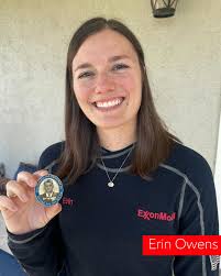 Three generations of pride 💙 Meet Erin Owens, Amy Batton, and her sister  Molly Upton—ExxonMobil Baytown Area employees whose careers were shaped by  the love, values, and quiet strength of their grandparents.