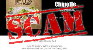 Paypal, $110 home depot gift cards for $100. Scam Links Offering 100 Chipotle Cards Going Viral On Social Media Thatsnonsense Com
