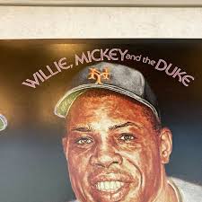 Mickey Mantle Willie Mays Duke Snider Signed Large 24x36 Poster Photo —  Showpieces Sports