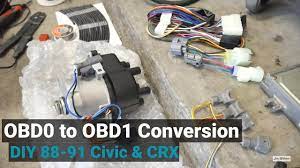 This is how you convert from obd0 to obd1 with a complete parts list.we also show what happens when you run high impedance injectors with a resistor box. How To Convert To Obd1 For Any Obd0 Civic Crx Integra Youtube