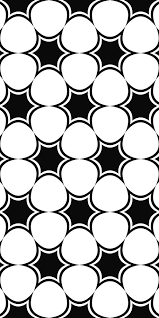 Abstract Black And White Geometric Background Repeating Black And White Hexagonal Abstract Star Pattern Design Background Geometric Pattern Design Monochrome Pattern Geometric Pattern