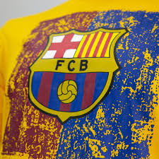 Fc barcelona is a professional football club based in barcelona, catalonia, spain. Fc Barcelona Distressed Logo Graphic T Shirts For Men Icon Sports Icon Sports Group