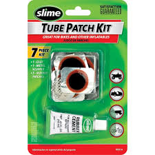 One, it isolated the hole from your tube so air wont. Slime Seven Piece Bike Inner Tube Patch Kit 1022 A Walmart Com Walmart Com