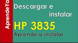 Totally dissatisfied with the catridge quality. Como Instalar La Impresora Hp 3835 Driver Hp 3835 Youtube