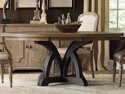 The more the merrier is our view on entertaining. Hooker Furniture Corsica Dark Light Wood 54 Wide Round Dining Table With Extension Hoo528075213