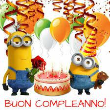 Buon Compleanno Immagini E Frasi Di Auguri Da Condividere Buon Compleanno Feste Di Compleanno Minion Compleanno