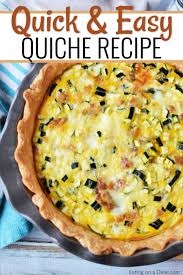 Easy Zucchini Quiche Recipe Eating On A Dime Recipe Quiche Recipes Easy Zucchini Quiche Recipes Breakfast Quiche Recipes