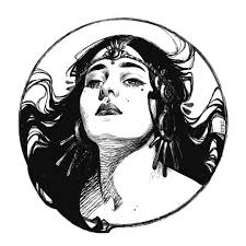 Maria Dimova On Instagram This One Started As A Quick Study And Evolved Into This Character Who You Think She Is A Nymph Merma In 2020 Nymph Art Inspiration Witch