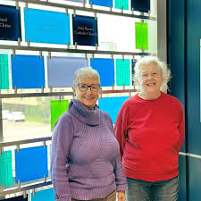 We were happy to tour groups from St Michael the Archangel Catholic Church  and First Christian Church of Houston and show them how their support helps  CCSC aid Houstonians in need--from our