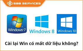 Cài lại Win có mất dữ liệu không? Những điều cần biết khi cài lại Win