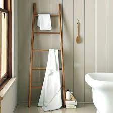 But a diy towel ladder could be the rustic solution you need. Wooden Towel Ladder In Both Rustic As Well As In Modern Bathroom Interior Design Ideas Avso Org