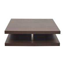 2 tier wooden small square end coffee&tea table for home living room and office. 82 Off Contemporary Square Coffee Table Tables