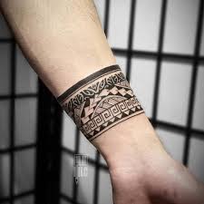 Ustom Polynesian Armband Design I Created For My Client Thanks For Trusting Me Literallybayan I Ha Forearm Band Tattoos Band Tattoo Designs Wrist Band Tattoo