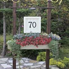 House Number Ideas Alderberry Hill S Clipboard On Hometalk Idea Box By Alderberry Hill House Numbers Diy Flower Boxes House Number Sign