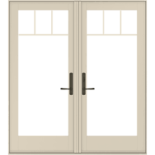 There is, for example, a rumour that french doors opening outward are prone to leaks, but a decent quality door will be built with weatherproofing and sealed so shouldn't matter either way. A Series Hinged Patio Door