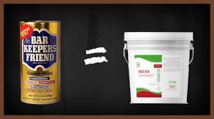 Bar keeper's friend / ajax / comet. Three Generic Cleaners Same As Brand Names Everyday Cheapskate