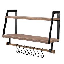 Snow flurries fell all day saturday but it gave me the perfect. Pot Pan Racks Home Kitchen Love Kankei Kitchen Shelf Kitchen Shelf Pan Holder Wall Organizer Kitchen Utensils Spice Rack Solid Wood Metal Vintage With Wooden Board 8 Removable Hooks For Kitchen