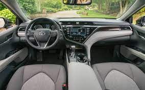 Learn more about the 2018 toyota camry 2.5 auto le interior including available seating, cargo capacity, legroom, features, and more. 2018 Toyota Camry First Drive Toyota S Redesigned Best Seller Aims At Two Buyers