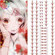 Imágenes de juuzou suzuya (tokyo ghoul) pues. Anime Juzo Juuzou Suzuya Rei Tokyo Ghoul Temporare Tattoo Cosplay Zubehor Prop Kostum Transfer Aufkleber Korper Kunst Wasserdicht Costume Props Aliexpress