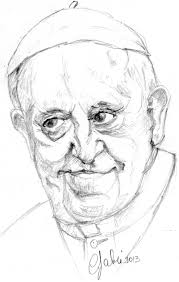 E' l'iniziativa caro papa francesco, ti regalo un disegno, promossa dal bambino. Pensierino Della Sera Disegni Ritratti