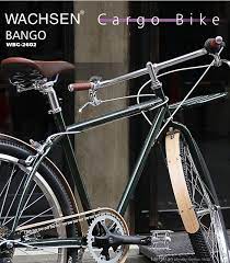 wachsen カーゴバイク 段差に強い wbg 2602 カーゴバイク 自転車 自転車 ママチャリ