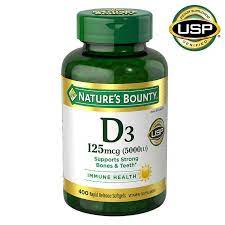 Individual vitamins, such as a, b, c, and d. Nature S Bounty Vitamin D3 125 Mcg 400 Softgels Costco