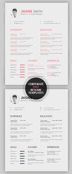 Simple, clean, and easy to edit 2 column resume design. 23 Free Creative Resume Templates With Cover Letter Freebies Graphic Design Junction