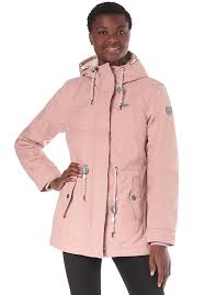 Ragwear winterjacke »monade« lässiger stylischer winterparka mit kapuze. Ragwear Monadis Jacke Fur Damen Pink Planet Sports
