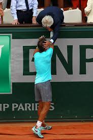 59 victories in only 9 appearances: Rafael Nadal Is Congratulated By His Girlfriend Family Friends And The Rest Of Team 11 Rafael Nadal Fans