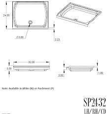 Does recreation specialty shower pan have a smoother floor surface than duroform shower pan. Lippert Components 210371 White 24 X 32 Rectangular Right Handed Drain Shower Pan Pricepulse